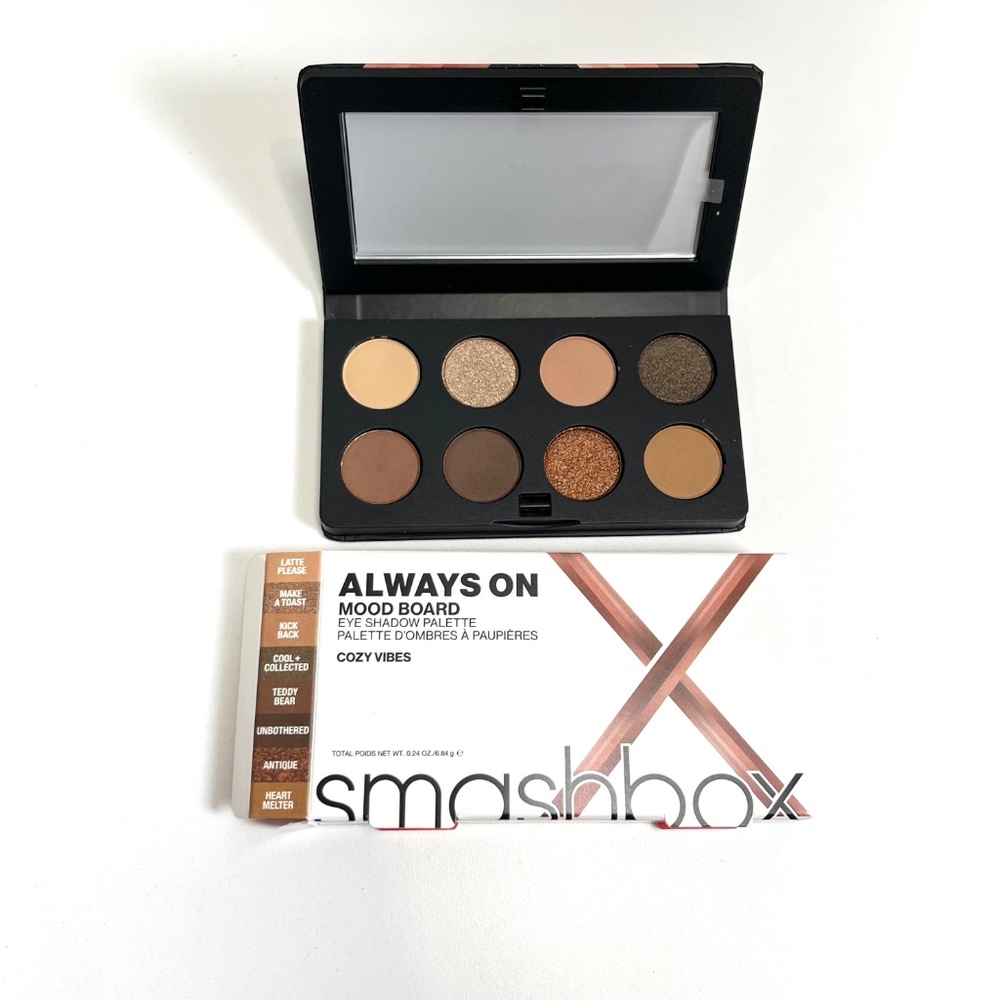 Smashbox Eye Shadow Palette Always On Mood Board Cozy Vibes Matte